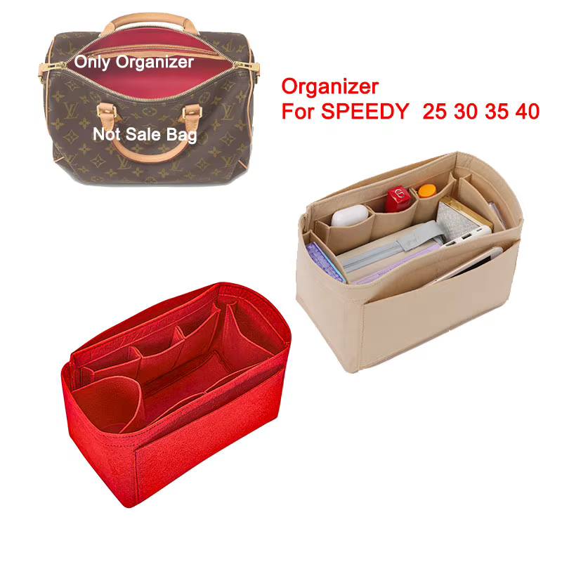 Organisateur de sac intérieur pour sac Speedy 25 30 35 40 et sac Boston Pillow