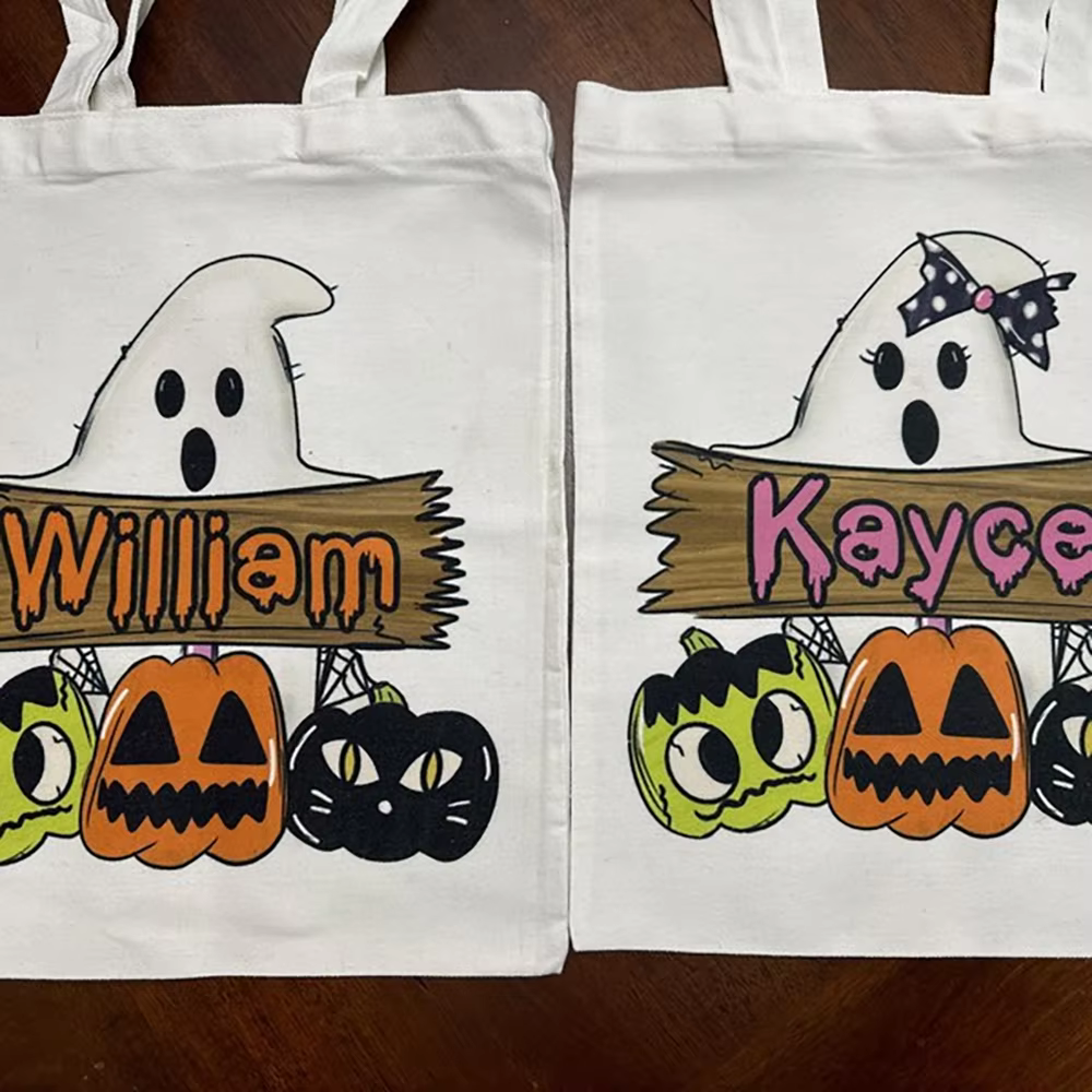 Sac fourre-tout personnalisé pour Halloween