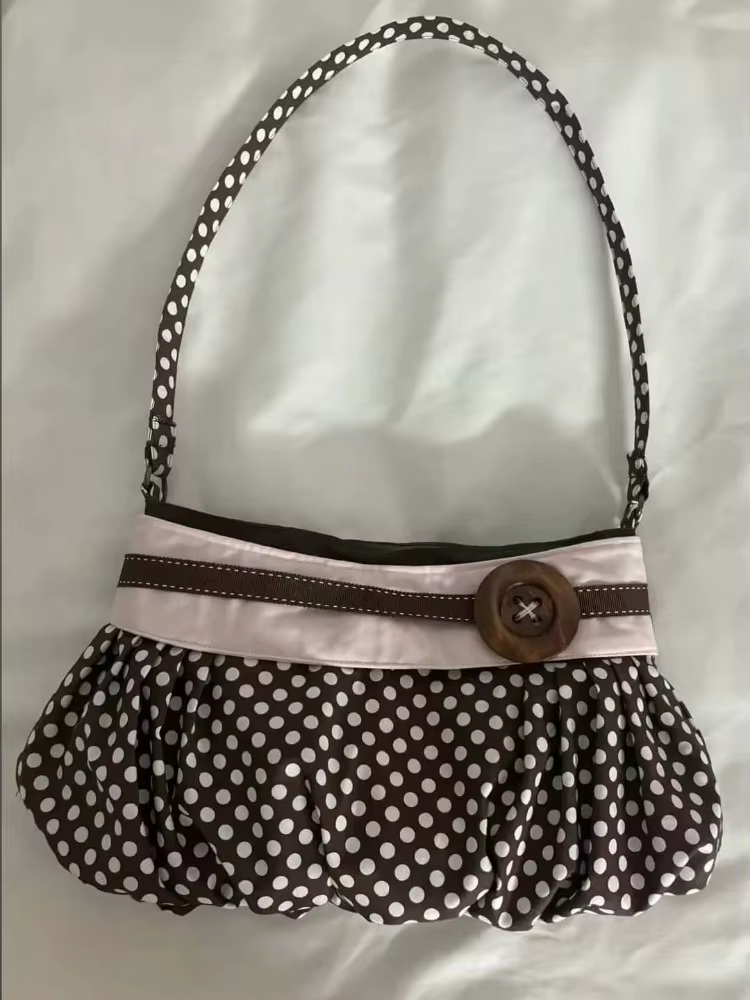 Sacs messagers tendance pour femmes 2026 Nouvelle collection Sac à main vintage à pois