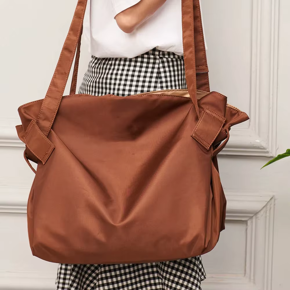 Sac fourre-tout convertible 2 en 1 et tapis rond – Sac à main pliable de 94 cm de diamètre