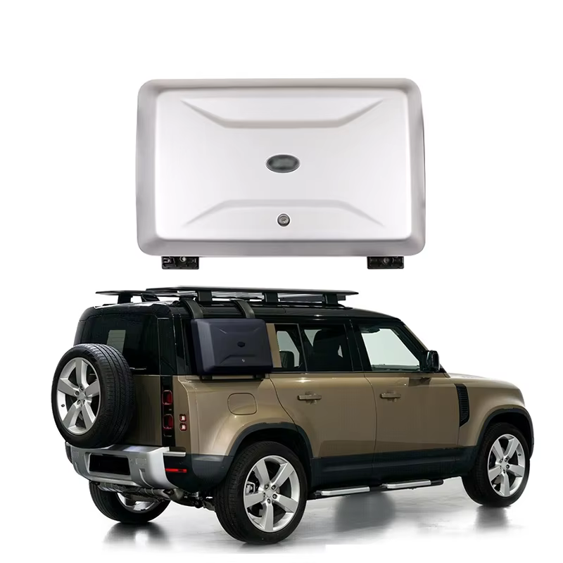Pour Defender Van (L663) 2020- : Boîte de rangement de toit pour bagages
