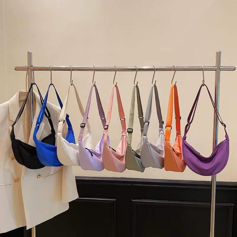 Sac Dumpling - Sac à bandoulière élégant et léger / Sac de sport à porter