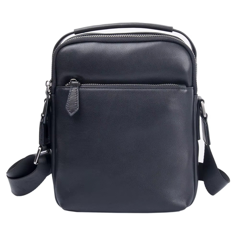 Nouveau sac pour homme en cuir véritable