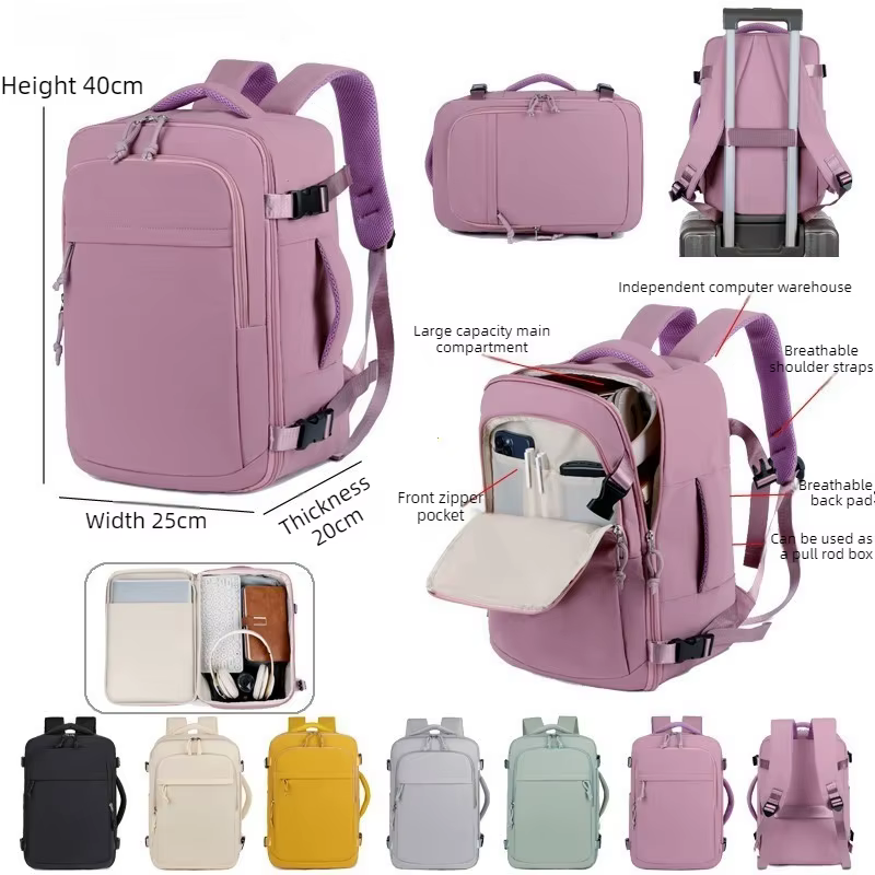 Sac à dos de voyage approuvé par la compagnie aérienne Easyjet Wizz Air grande capacité