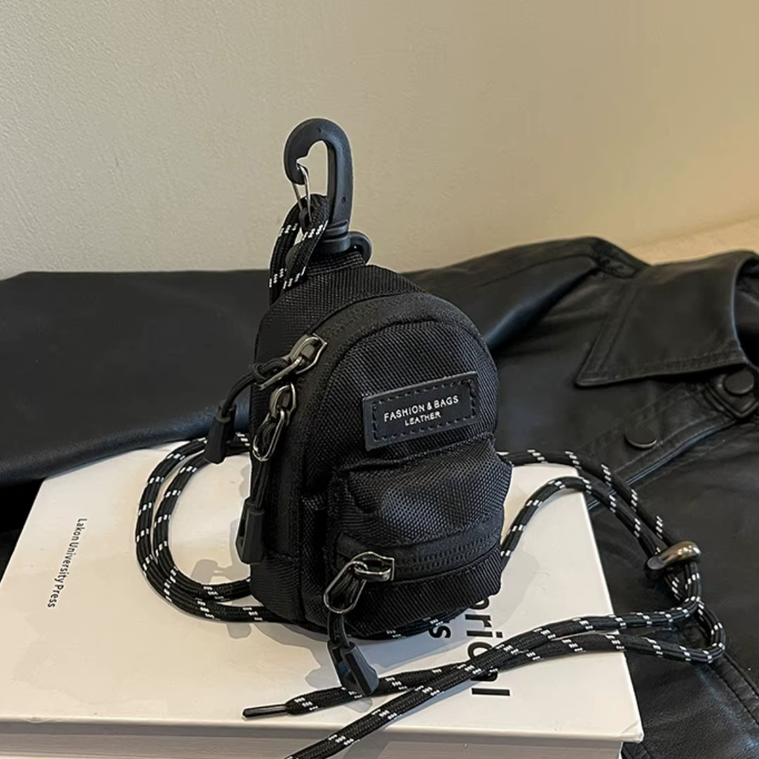 Mini sac bandoulière, petite bourse à fermeture éclair