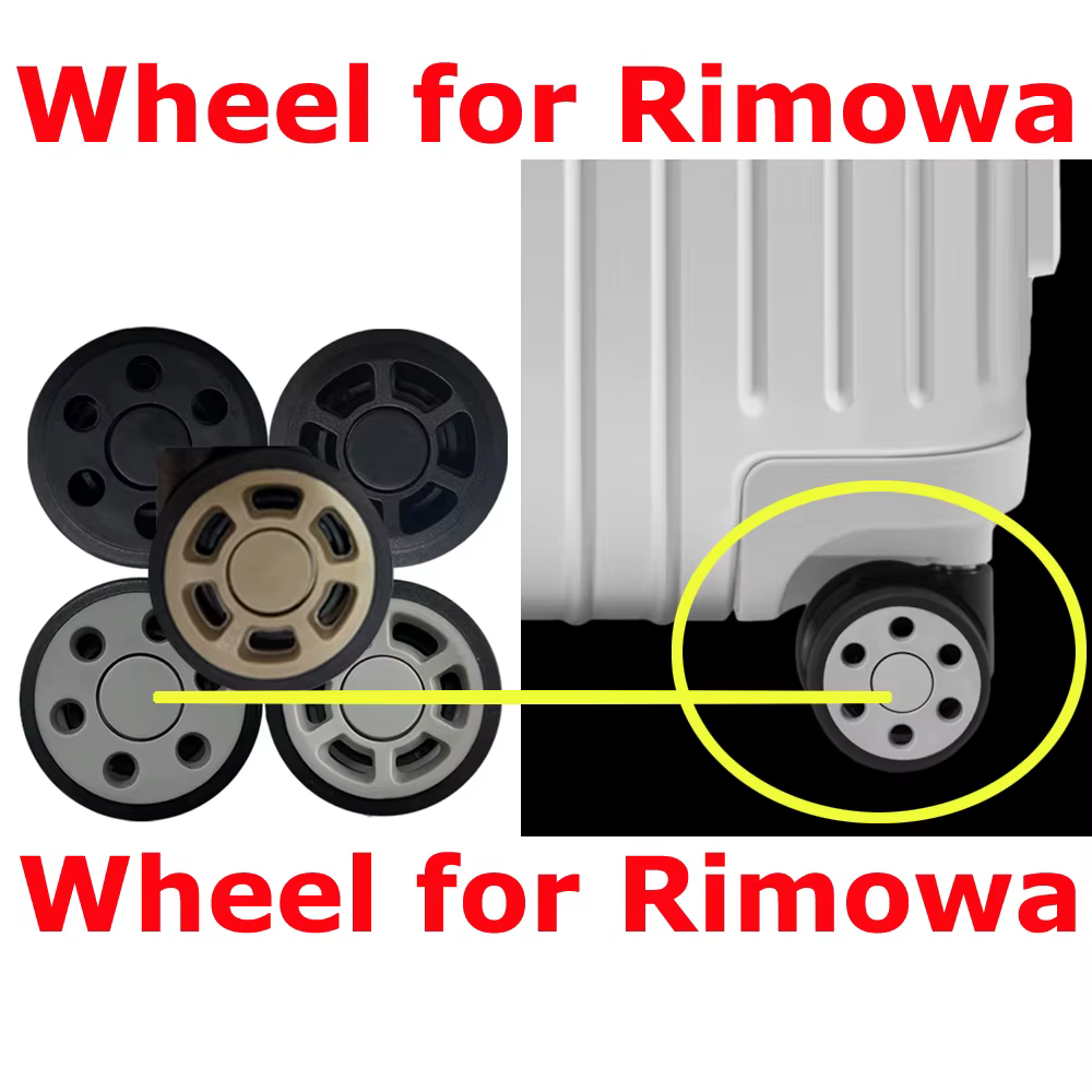 Roues de remplacement pour valises Rimowa
