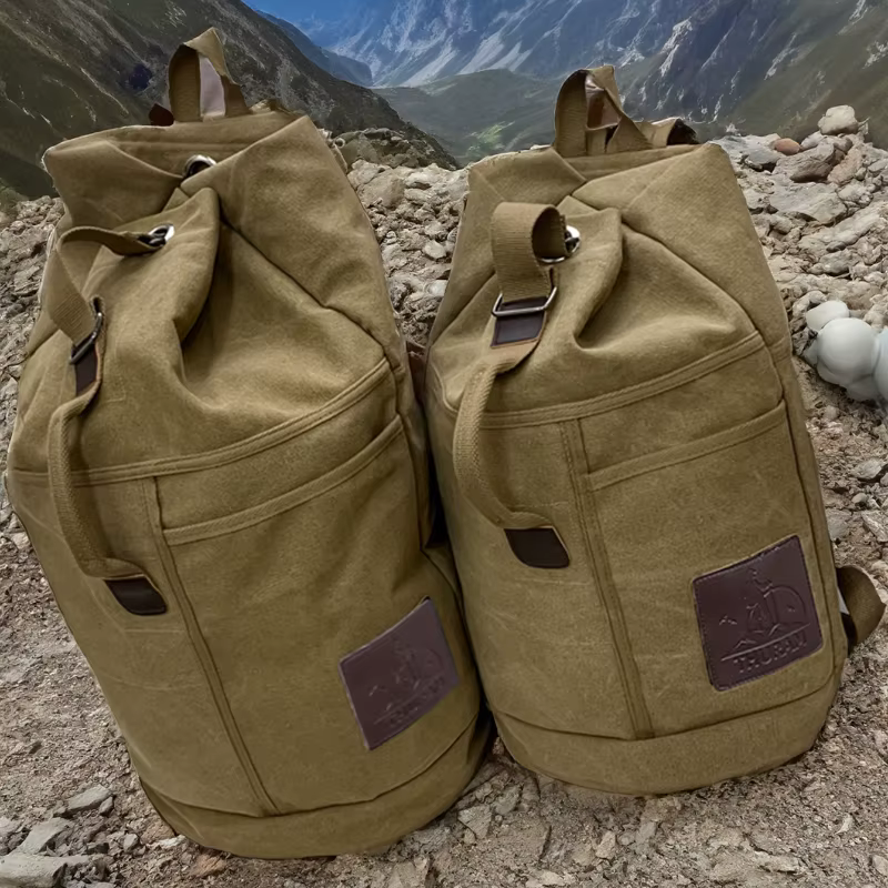 30L/60L sac de sport de plein air sac à dos toile sacs à dos sac d'école randonnée voyage