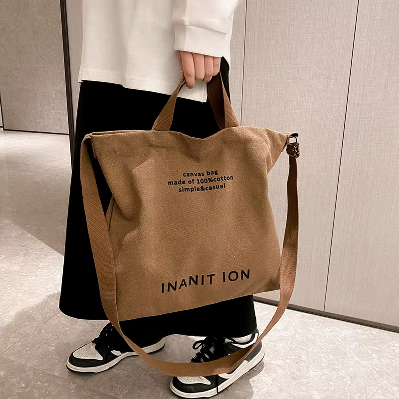 Sacs messagers japonais en toile pour hommes et femmes
