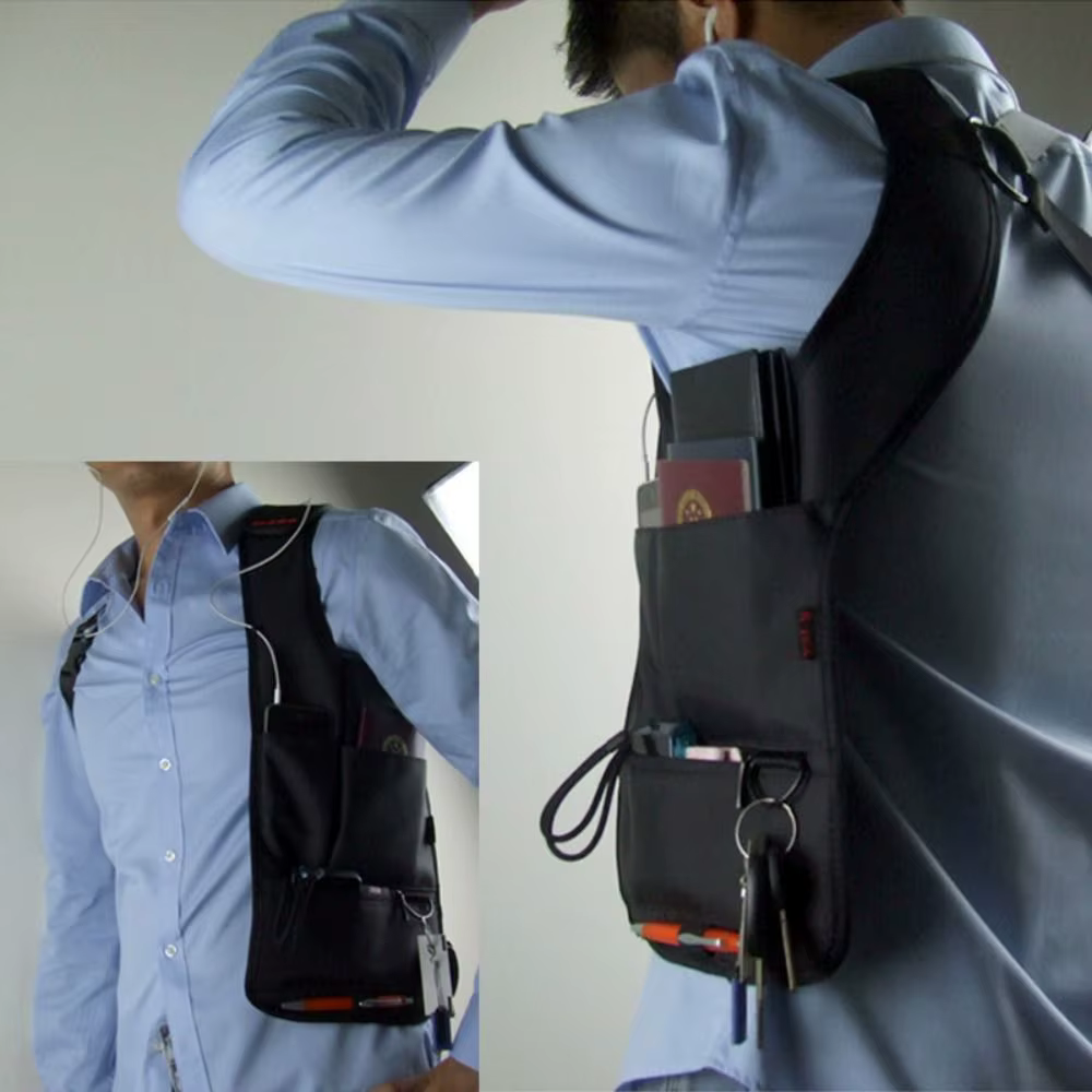 Sac à aisselles avec sangle réglable