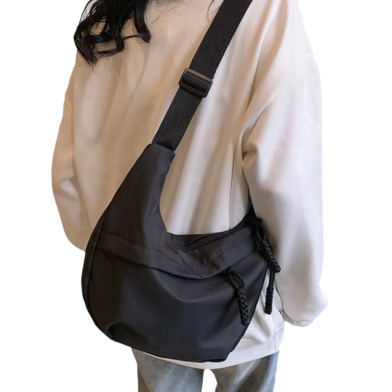 Nouveau sac fourre-tout rétro en nylon