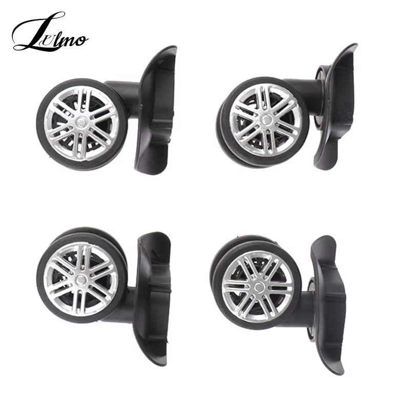 2 Paires de Roues de Remplacement pour Valise à Roulettes