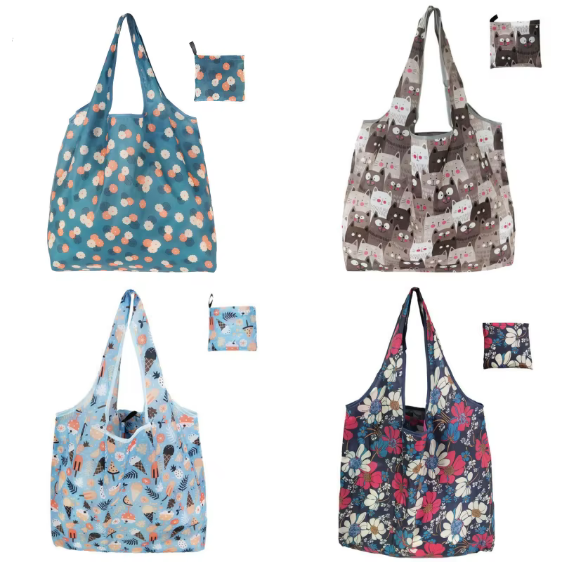 Grand sac de courses réutilisable pour femmes