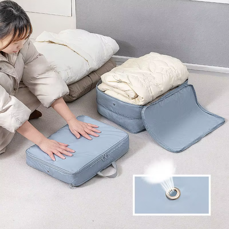 Grand sac de cubes d'emballage de compression de voyage