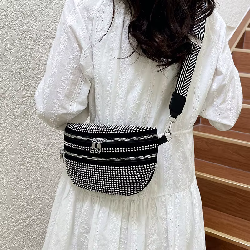 Sac bandoulière décontracté tendance été 2026 – Sac à main élégant pour femme style urbain minimaliste – Taille moyenne