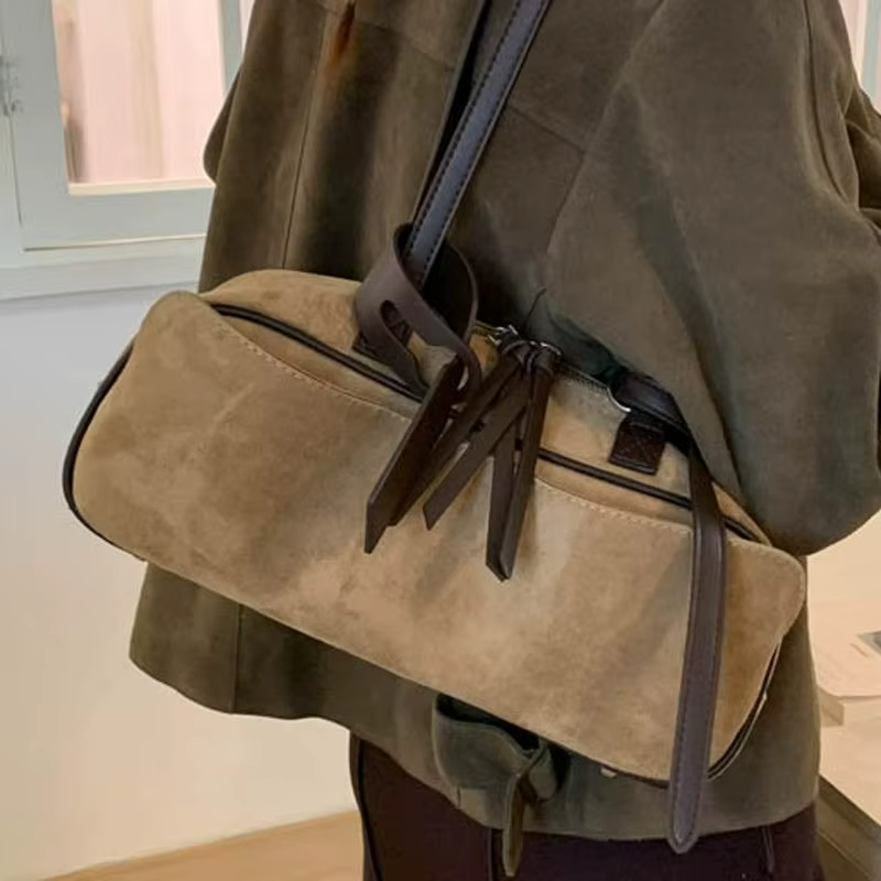 Nouveau sac à main en daim mat tendance