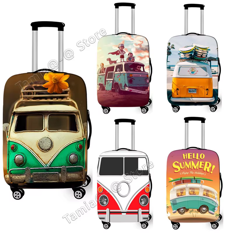 Juste de protection élastique pour valise de voyage de voiture