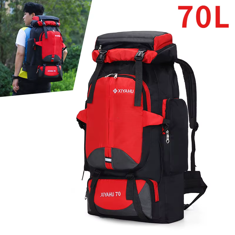 70L sacs à dos de voyage en plein air unisexe Camping sac à dos hommes tactiques sport alpinisme pêche étanche escalade sac à dos