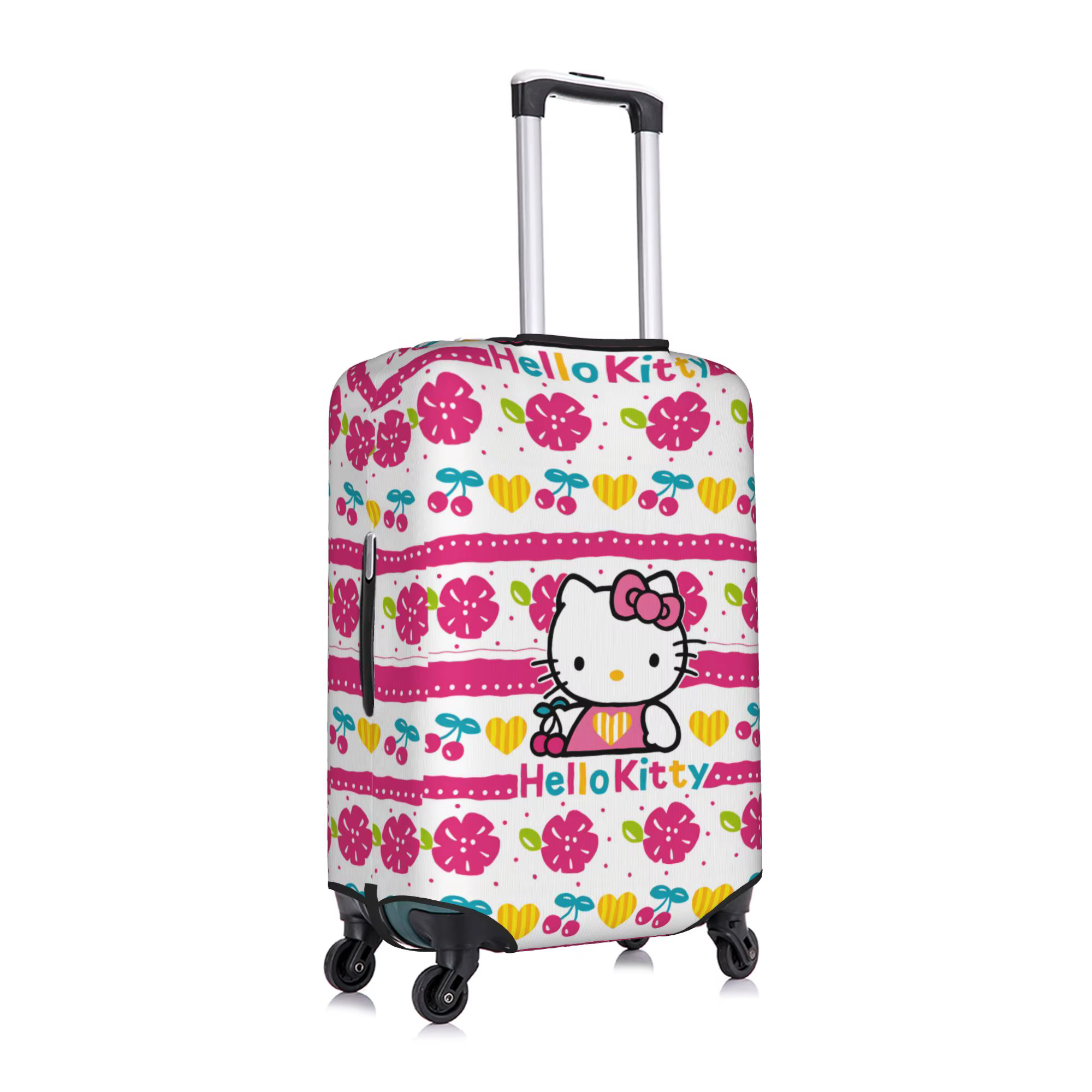 Housse de valise personnalisée avec dessin animé Hello Kitty