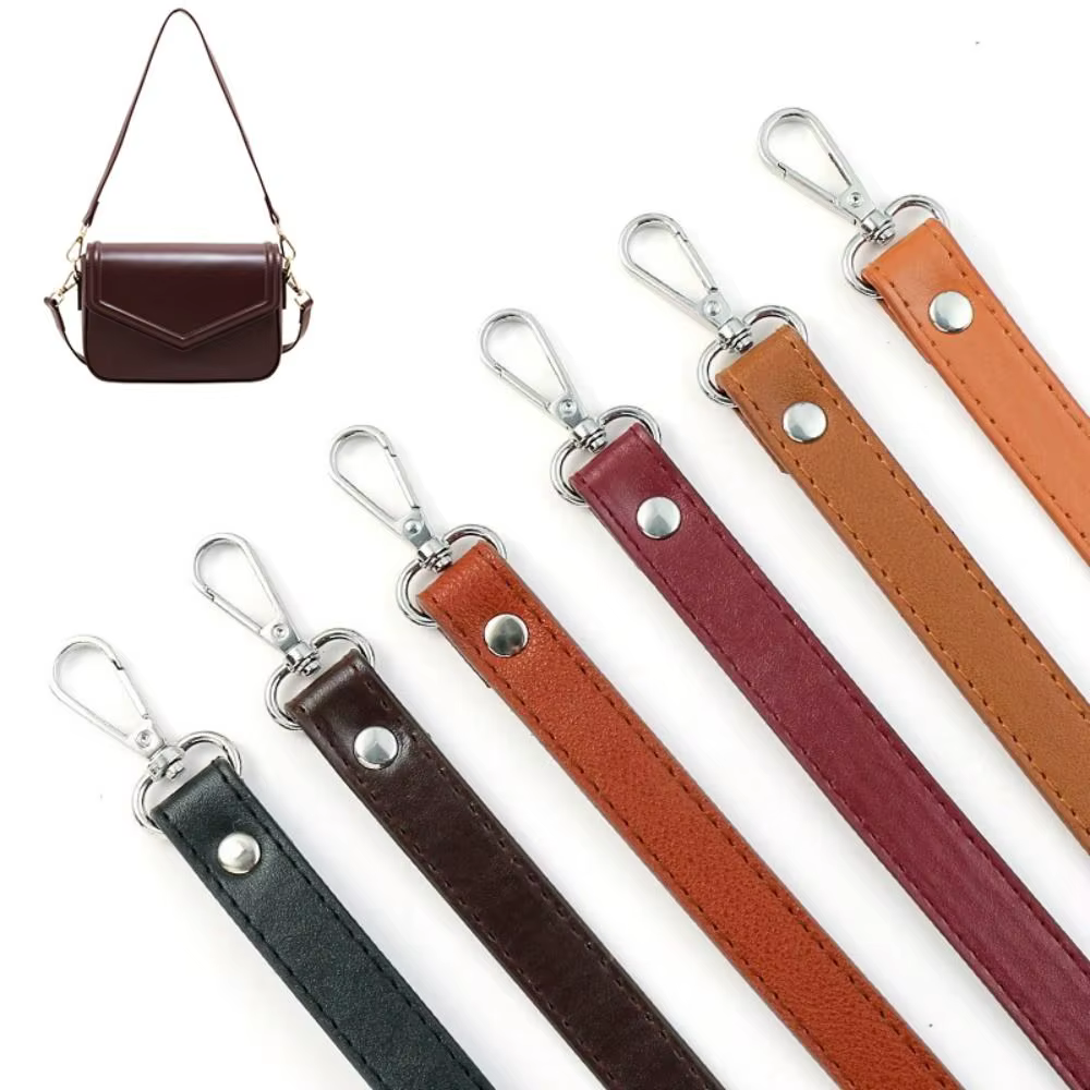 Sangle de sac en cuir réglable pour femme